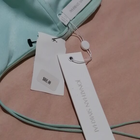 Vandi Crystal Mini Dress by Jonathan Simkhai, BNWT - Picture 7 of 13